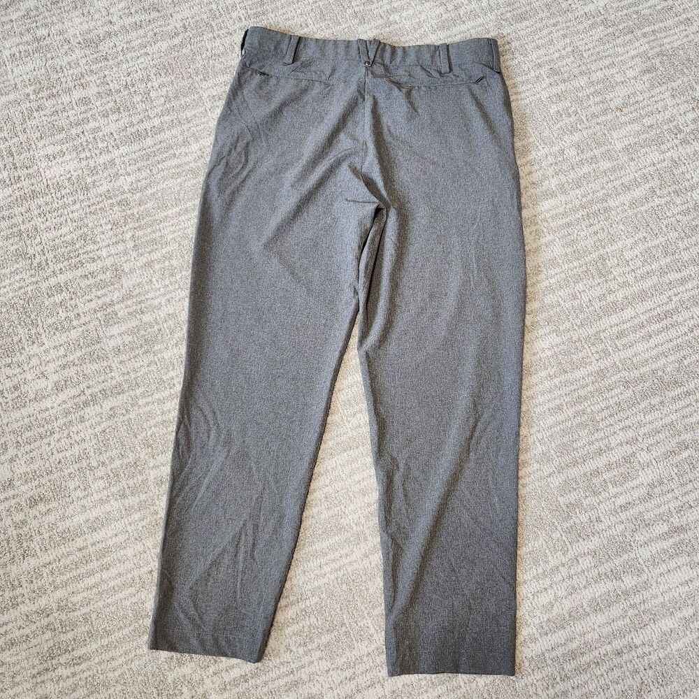 Coolibar men's Sun Protection Avalos Travel Pants Heather Gray size 36 x 30 - Picture 7 of 10